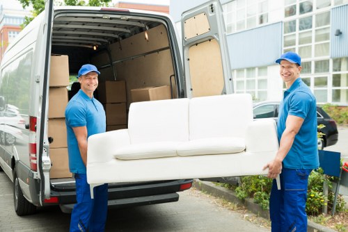 Office relocation team planning a move in Ealing