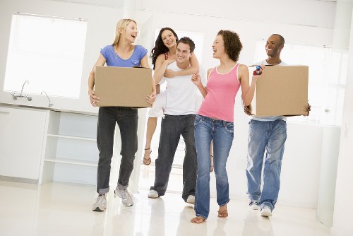 Man with van service helping with a move in Ealing