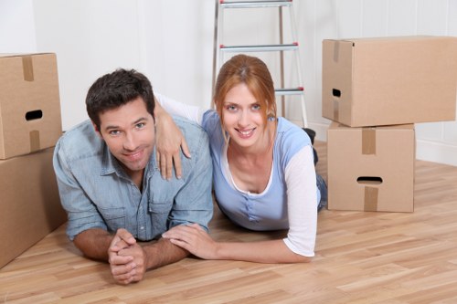 Local removal van supporting a house or office move in Ealing