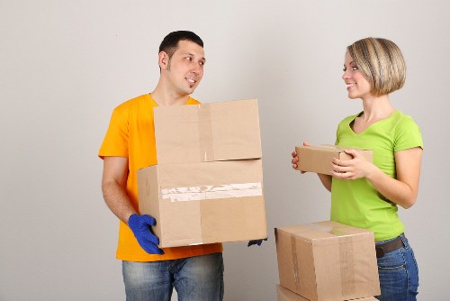Removal van for residential and commercial moves in Ealing